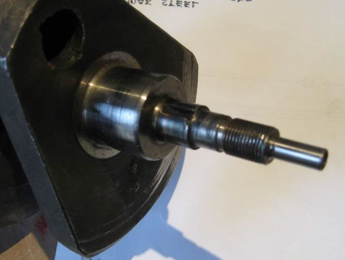 BSA crankshaft quill