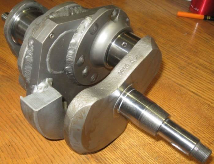 Balanced Norton crankshaft